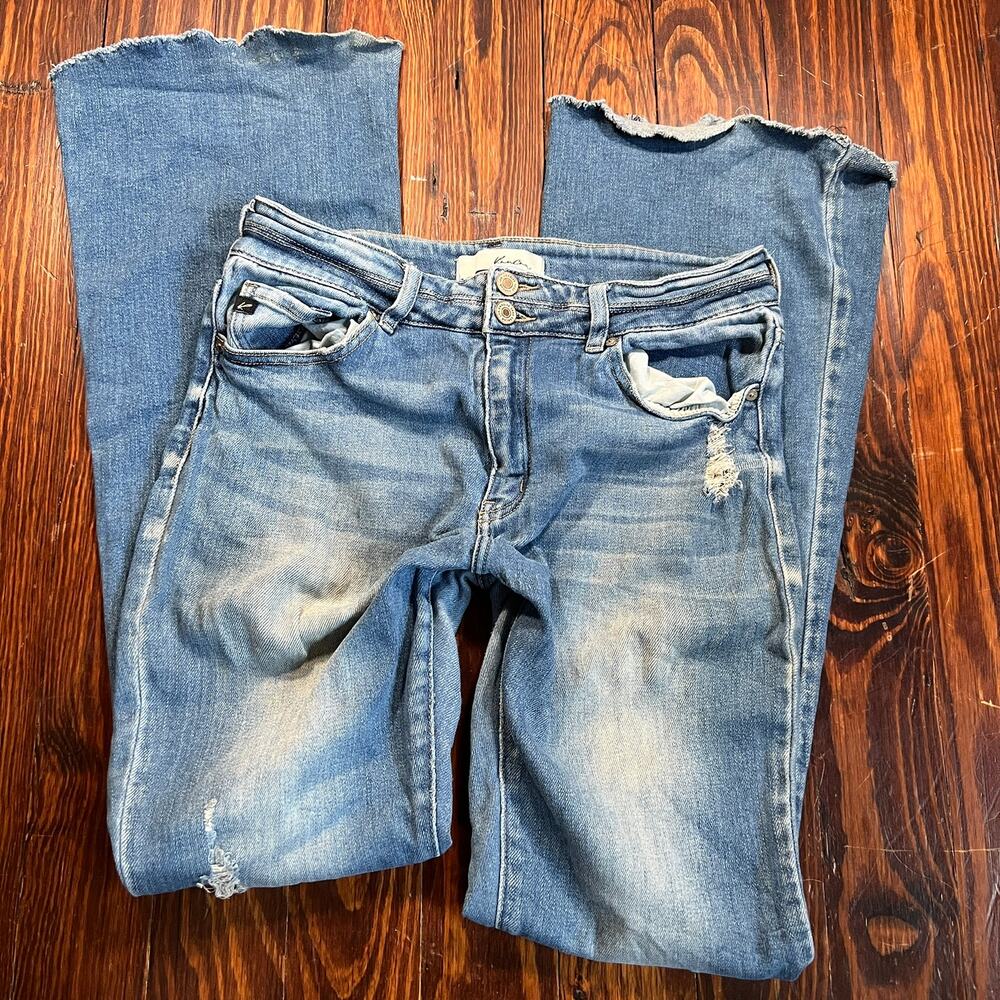 KanCan 30x32 Y2K Flare Jeans Blue